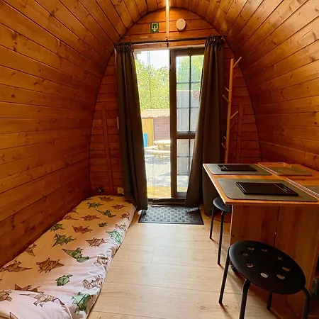 Деревянный коттедж La Du Grand Chene - Insolite, Bain Nordique & Piscine