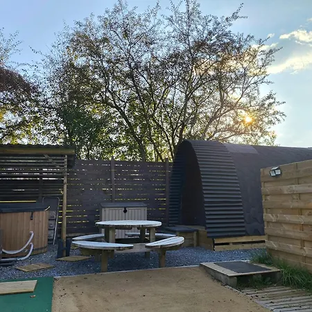 La Du Grand Chene - Insolite, Bain Nordique & Piscine Lodge Gouvy