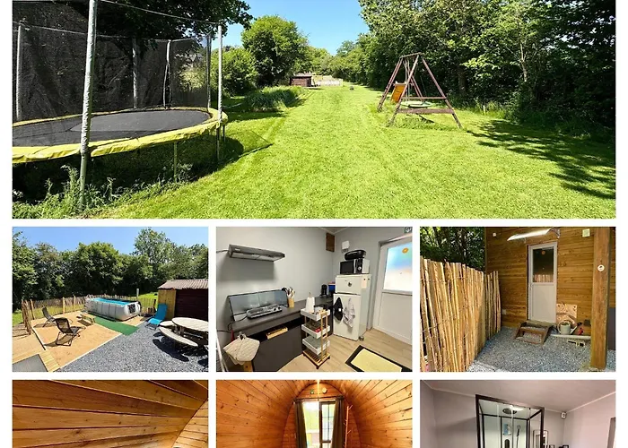 Lodge La Du Grand Chene - Insolite, Bain Nordique & Piscine Gouvy