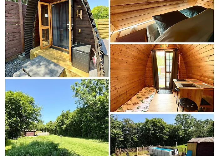 La Du Grand Chene - Insolite, Bain Nordique & Piscine Lodge Gouvy